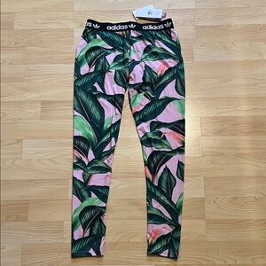 adidas Originals x Farm Legging Women's M Green Leaf New